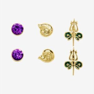 Disney Villians Mermaid Ursula Stud Earring Set